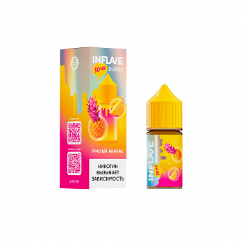 Ар INFLAVE BUBBLE SALT "Кислый Ананас" 30-20