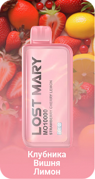 Lost Mary MO10000 by Elf Bar POD-1 "Strawberry Cherry Lemon" 20