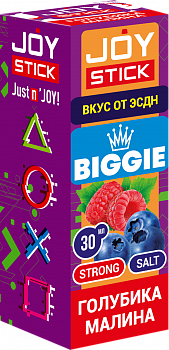 Ар Joystick BIGGIE STRONG "ГОЛУБИКА МАЛИНА" 30-20