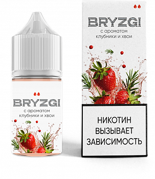 Ар BRYZGI SALT "Освежающая хвоя и клубника" 30-20